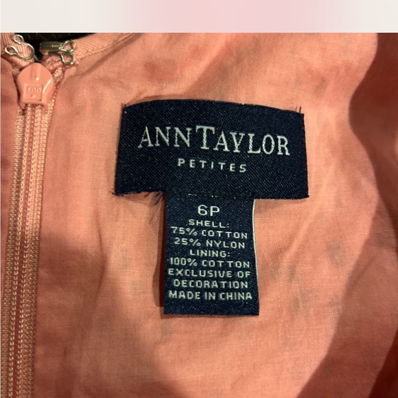 Ann Taylor petite pink dress - Picture 2 of 3